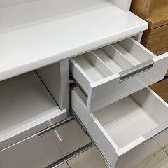 2枚扉レンジボード ホワイトの画像