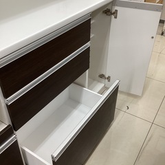 レンジボード 2枚スライド扉の画像