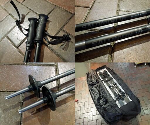 VOLKL FLAIR 7.2 165cm カービングスキー マーカー調整ビンディング付き板 サロモンポール スキーバッグセット フォ