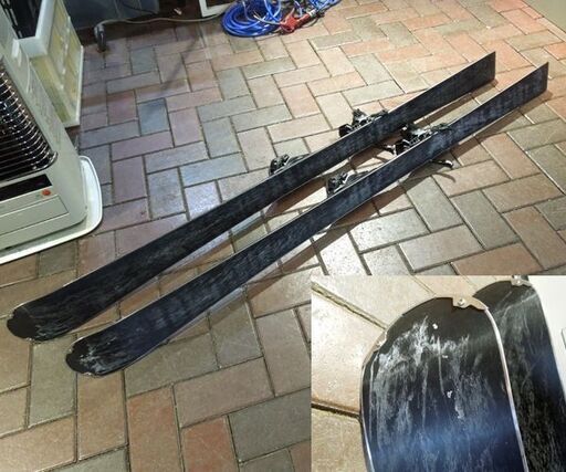 VOLKL FLAIR 7.2 165cm カービングスキー マーカー調整ビンディング付き板 サロモンポール スキーバッグセット フォ