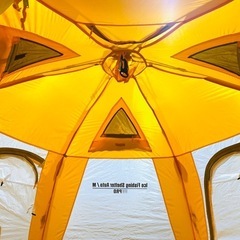 【廃盤品おまけ付】コールマン アイスフィッシングシェルターオートⅡワカサギ釣り 廃盤品おまけ付】コールマン アイスフィッシングシェルターオートⅡ