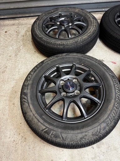 軽カー用13インチ
　タイヤ&ホイール4本セット