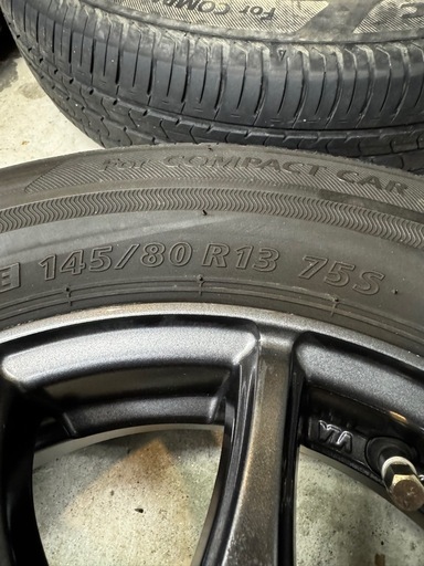 軽カー用13インチ
　タイヤ&ホイール4本セット