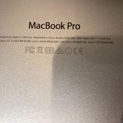 MacBook Pro 15インチ MacOS Sequoia 15の画像
