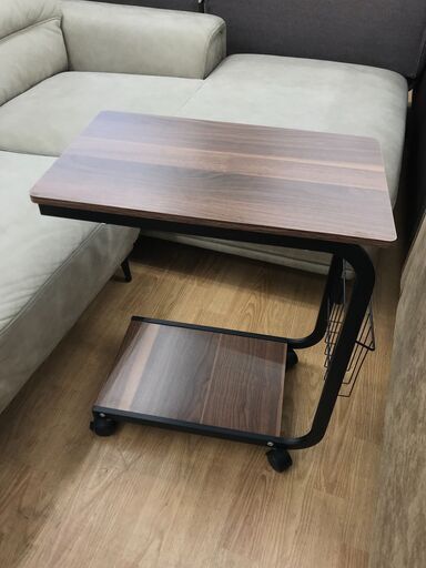 ★ジモティ割あり★  サイドテーブル ブラウン H61×W50×D30 クリーニング済み KJ8004