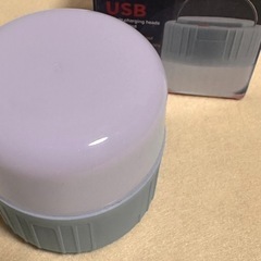 充電式ランタン　キャンプ　防災の画像