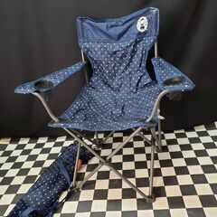Coleman/コールマン リゾートチェア  ネイビードット