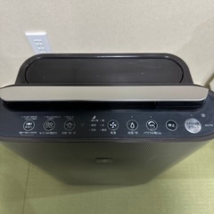 SHARP 加湿空気清浄機(2017年製) ブラウンの画像