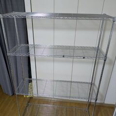 メタルシェルフ（金属ラック）　4段