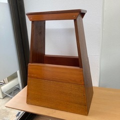 レトロ家具　踏み台　脚立　アンティークの画像