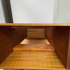 レトロ家具　踏み台　脚立　アンティークの画像