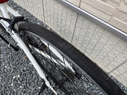自転車　エアーオンⅡ 700型　ホワイト