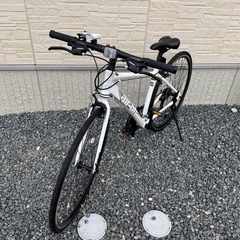 自転車　エアーオンⅡ 700型　ホワイトの画像