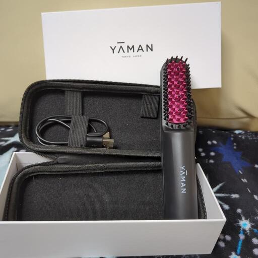 YA-MAN スムースアイロンブラシ　ブラシアイロン　YJHB5B　ヤーマン