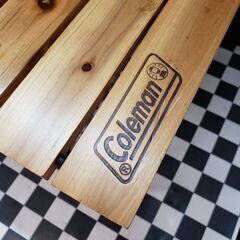 Coleman/コールマン ナチュラルウッドロールテーブル120 キャンプの画像