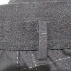🔴✨確か未使用✨ユニクロ・ウエストゴムストレッチパンツ👖(レディースS・ストライプ柄)🔴UNIQLO・ビジネスパンツ・アンクルパンツ・仕事用・ズボン・ボトムス・レディースパンツ・春物・秋物 の画像
