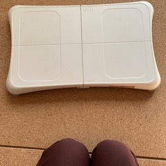 Wii　wii fit バランスWiiボードの画像
