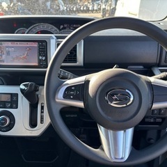 ダイハツ ウェイク Xファインセレクション SA ターボ★総額34.8万円★車検2年付 純正フルセグナビBカメラ BTオーディオ 片側パワスラ iストップ スマアシ 純正アルミ 機関内装良好 修復歴なしの画像
