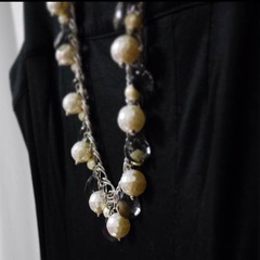 ネックレス　全長約80cmの画像