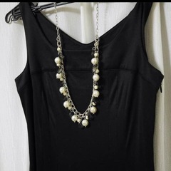 ネックレス　全長約80cmの画像