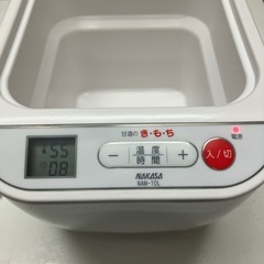 O2501-571 仲佐 甘酒メーカー NAM-10L 年式表記無し 通電確認済み 中古美品の画像