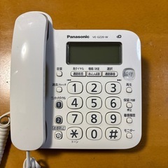 Panasonicの電話機VE-GZ20-W