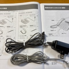 Panasonicの電話機VE-GZ20-Wの画像