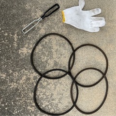 車　自動車　雪用　タイヤチェーン　雪の画像