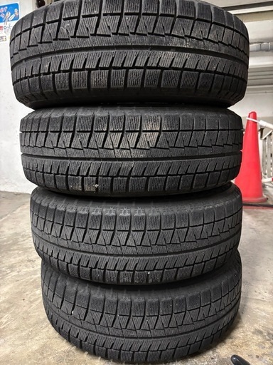 スタッドレス　ブリザック15インチ　アルミ ホイール4本セット