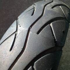 完全無料●チューブタイプ！3.00-10 １８ディオ DJ-1R 16タクト に中古タイヤFR２本セット●の画像