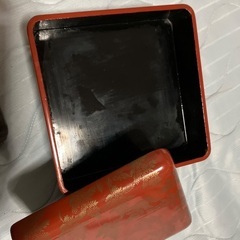 重箱　2段　16,5センチ四方の画像