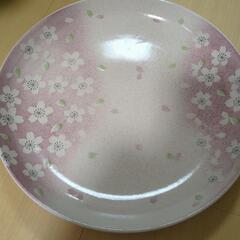 橘陶器 たち吉 大原野 桜 大皿 