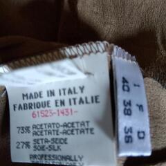 MADE  IN  ITALY  GENNY WAY  ノースリーブブラウスの画像