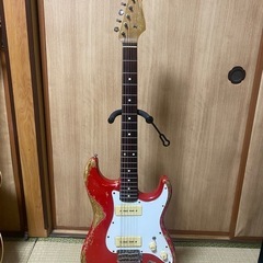ストラトキャスター　P90 レリックオーダーボディーの画像