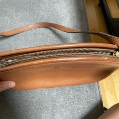 BURBERRY　レザー ミニ ショルダーバッグの画像
