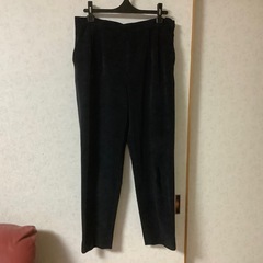 昭和レトロ　ストレッチスラックス ブラック　15号