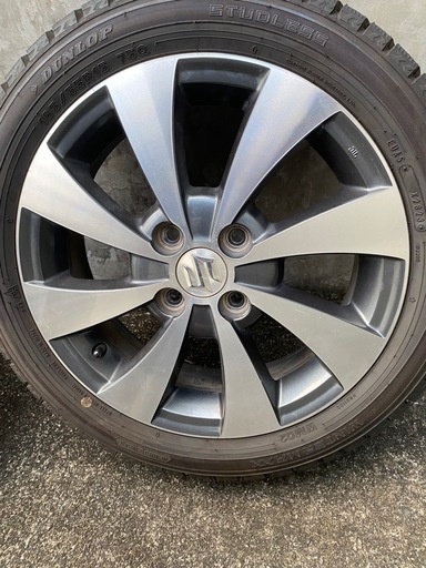 23年製WINTER MAXX WM02 165/55R15スズキ純正ホイール付