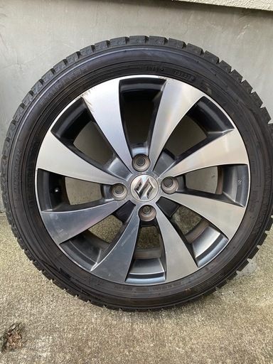 23年製WINTER MAXX WM02 165/55R15スズキ純正ホイール付