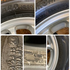 有難うございました！155/65R14🌈軽自動車用⭐️⭐️スタッドレスアルミセット⭐️⭐️の画像