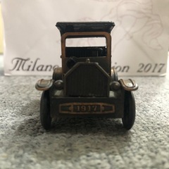 置物　鉛筆削り　車と時計