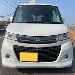 最終値下げします全込み16万円！車検R8,1月まで！乗って帰れます！ H25年式 パレットSW リミテッドⅡ 修復無 地デジテレビナビ DVD ETC シートヒーター アルミホイールの画像