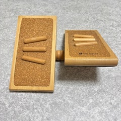 フットシーソー　　ストレッチ　足　脚の画像