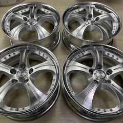 希少！絶版ホイール！WORKユーロラインKH 17インチ7Jイン...