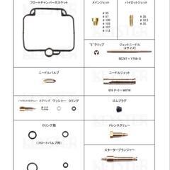 【新品未開封】バンディット400【GK75A】キャブオーバーホールキット　燃調キットの画像