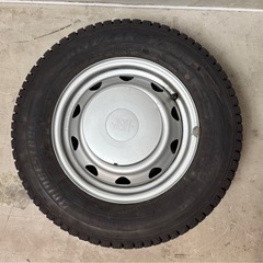 145R12LT JECT スタッドレスタイヤ 4本 ブリヂストンの画像