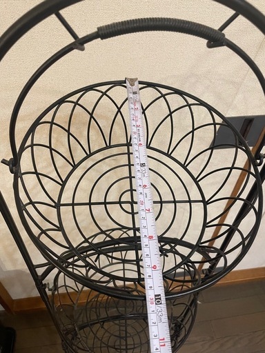 【中古】アイアン　バスケット　
