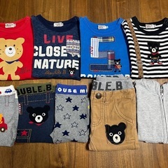 ダブルビー　子ども服　長袖　男の子　90サイズ