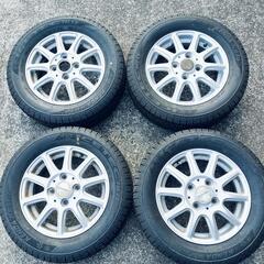 スタッドレスタイヤ　ホイール付４本　165/65R13  中国製