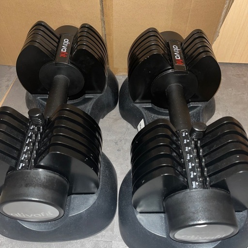 可変式ダンベル20kg ２つ