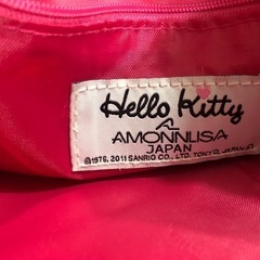 ハローキティーバックの画像